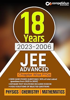 18 year pyq for jee pcm by competishun