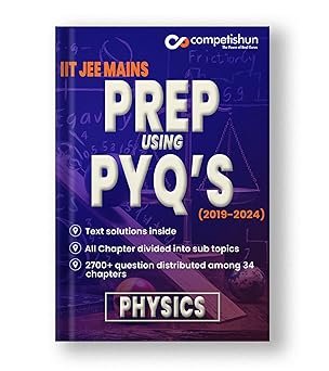 comeptishun jee main and advance coaching centre , prep using pyq physics chemistry and maths