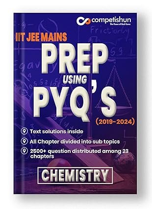 comeptishun jee main and advance coaching centre , pyq preparation chemistry book