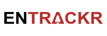 Logo of ENTRACKR in red