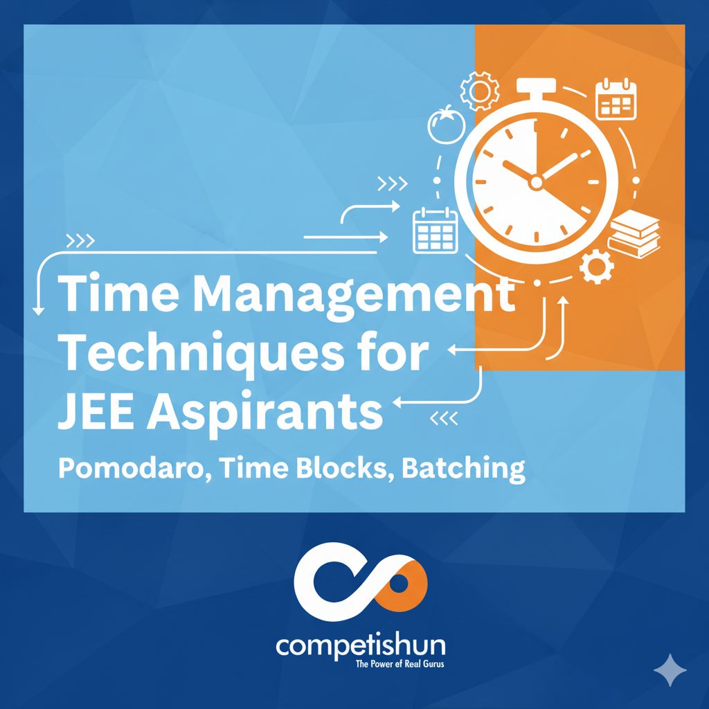 Time management tips for JEE aspirants