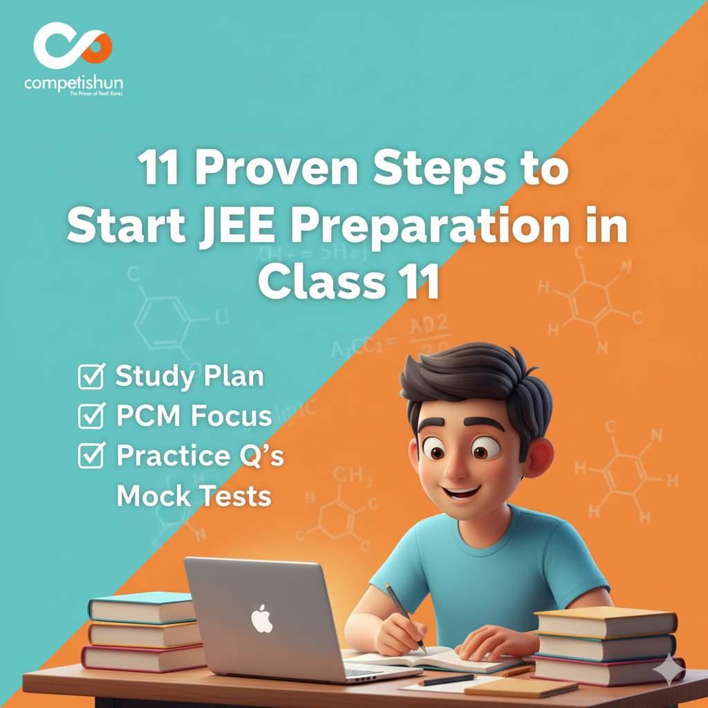 11 proven steps to start jee preparation for class 11